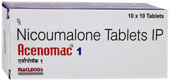 Acenomac 1 Tablet 10 Acenomac 1 Tablet 10