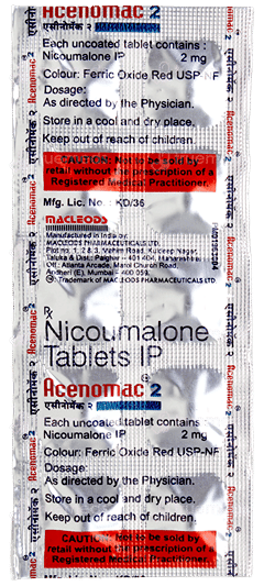 Acenomac 2 Tablet 10 Acenomac 2 Tablet 10