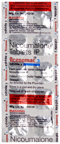 Acenomac 3 Tablet 10 Acenomac 3 Tablet 10