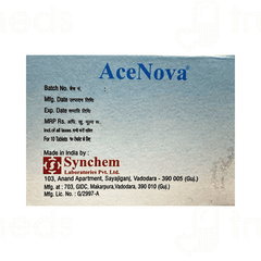 Acenova 100 MG Tablet 10