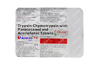 Aceron Tc 100 Mg/325mg/75000au Tablet 10