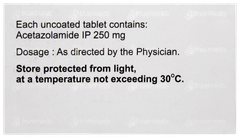 Acetamide 250mg Tablet 10