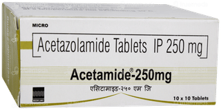 Acetamide 250mg Tablet 10