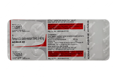 Aciban 40 Tablet 10 Aciban 40 Tablet 10