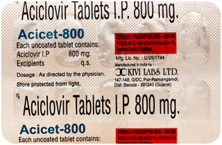 Acicet 800 Tablet 10
