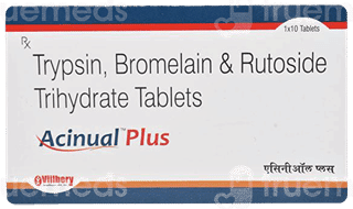 Acinual Plus 96/200/180 Mg Tablet 10