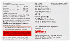 Acinual Plus 96/200/180 Mg Tablet 10 Acinual Plus 96/200/180 Mg Tablet 10