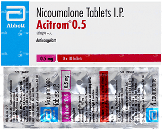 Acitrom 0.5 Tablet 10