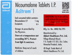 Acitrom 1 Tablet 30 Acitrom 1 Tablet 30