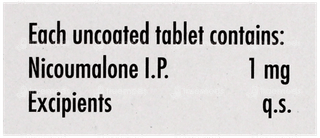 Acitrom 1 Tablet 30