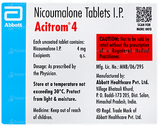 Acitrom 4 Tablet 30