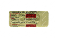 Acivir 800 Dt Tablet 5 Acivir 800 Dt Tablet 5