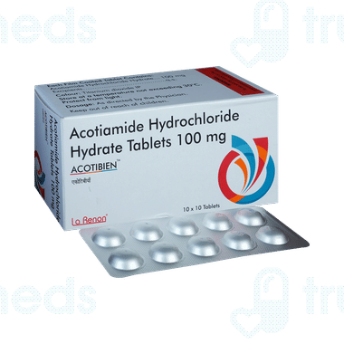 Acotibien 100 Mg Tablet 10 - Uses, Side Effects, Dosage, Price | Truemeds