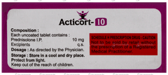 Acticort 10 Tablet 10