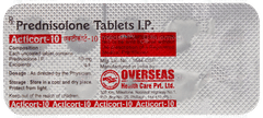 Acticort 10 Tablet 10