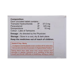 Actidol Dp 37.5/325/10 Mg Tablet 10