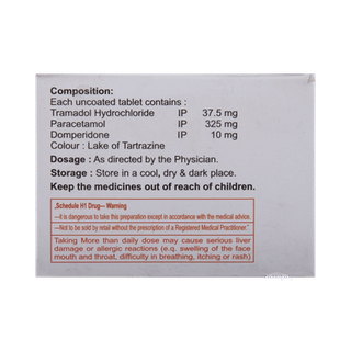 Actidol Dp 37.5/325/10 Mg Tablet 10
