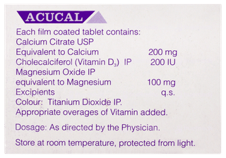 Acucal Tablet 10