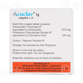 Acuclav 1g Tablet 6