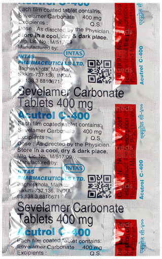 Acutrol C 400 Tablet 15