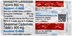 Acutrol C 800 Tablet 10 Acutrol C 800 Tablet 10