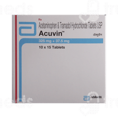 Acuvin 325/37.5 MG Tablet 15
