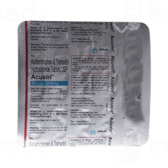 Acuvin 325/37.5 MG Tablet 15