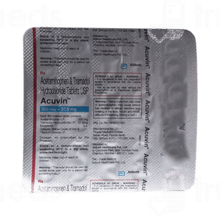 Acuvin 325/37.5 MG Tablet 15