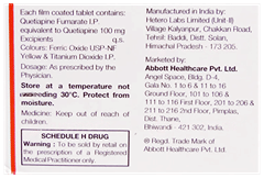 Adequet 100 Mg Tablet 10