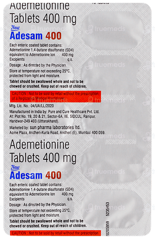 Adesam New 400 Tablet 10