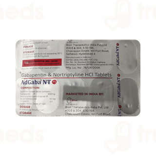 Adgaba Nt 400/10 MG Tablet 10