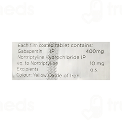 Adgaba Nt 400/10 MG Tablet 10