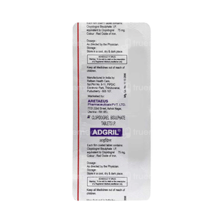 Adgril 75 Mg Tablet 10