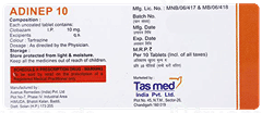 Adinep 10Mg Tablet 10