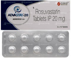 Advastat 20 Tablet 10 Advastat 20 Tablet 10