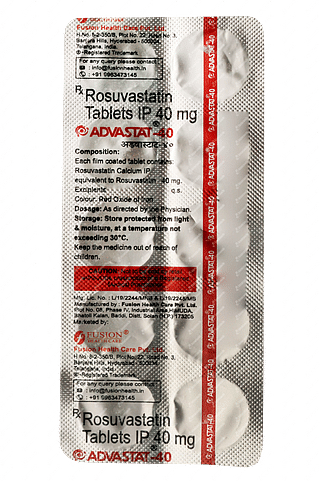 Advastat 40 Tablet 10