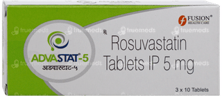 Advastat 5 Tablet 10