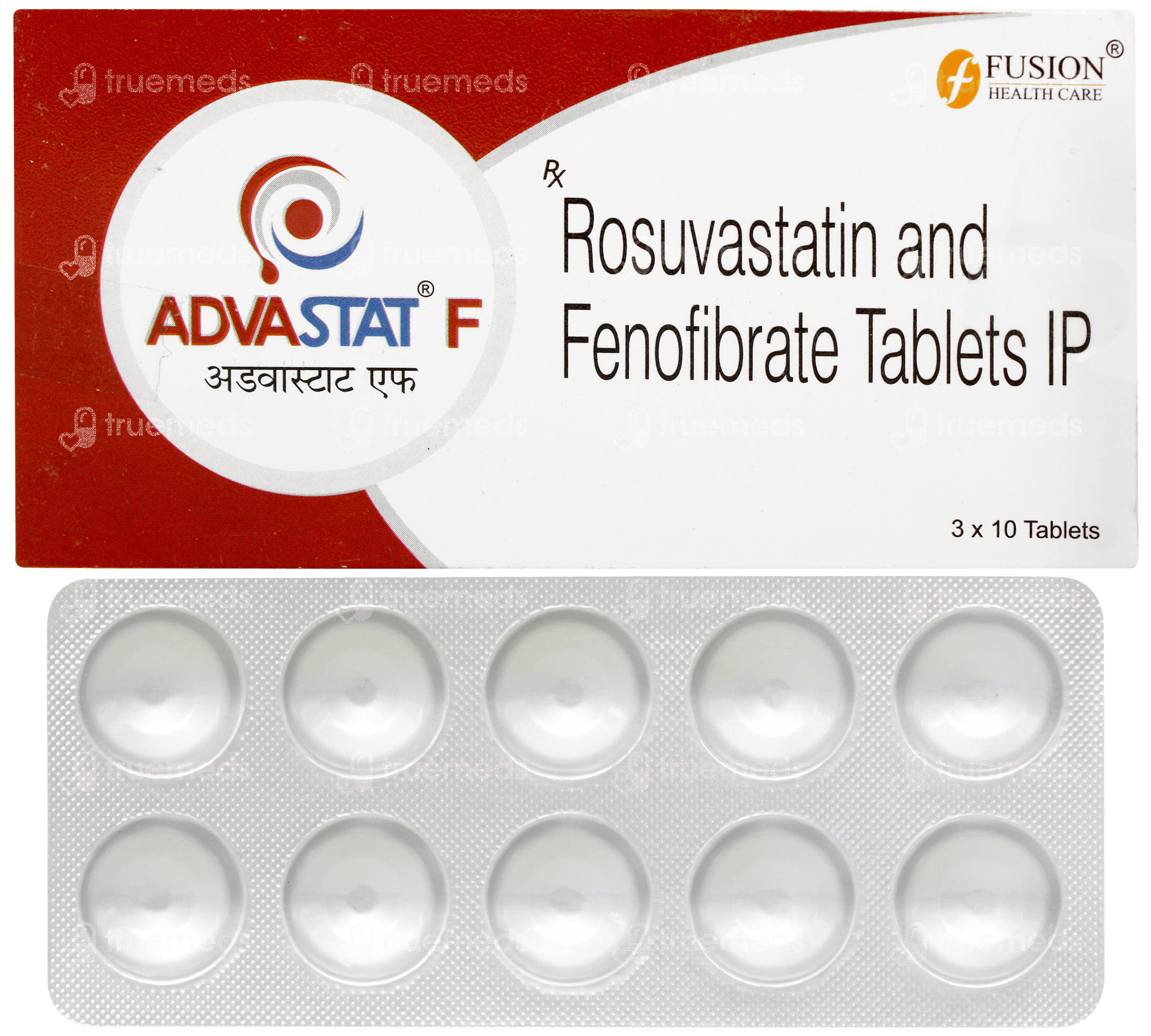 Advastat F Tablet 10: Uses, Side Effects, Price & Substitutes