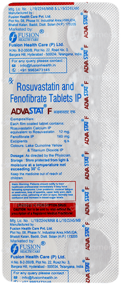 Advastat F Tablet 10