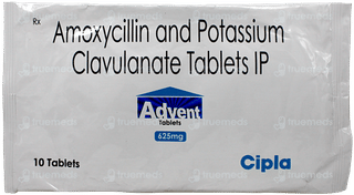 Advent 625Mg Tablet 10
