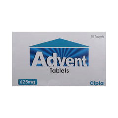 Advent 625mg Tablet 10