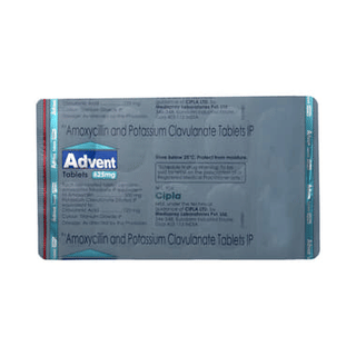 Advent 625mg Tablet 10