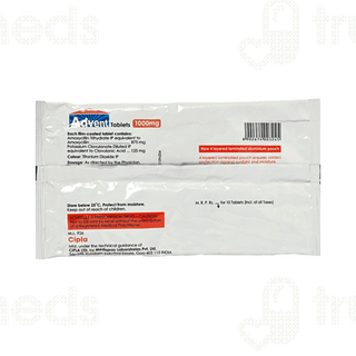 Advent 875/125mg Tablet 4