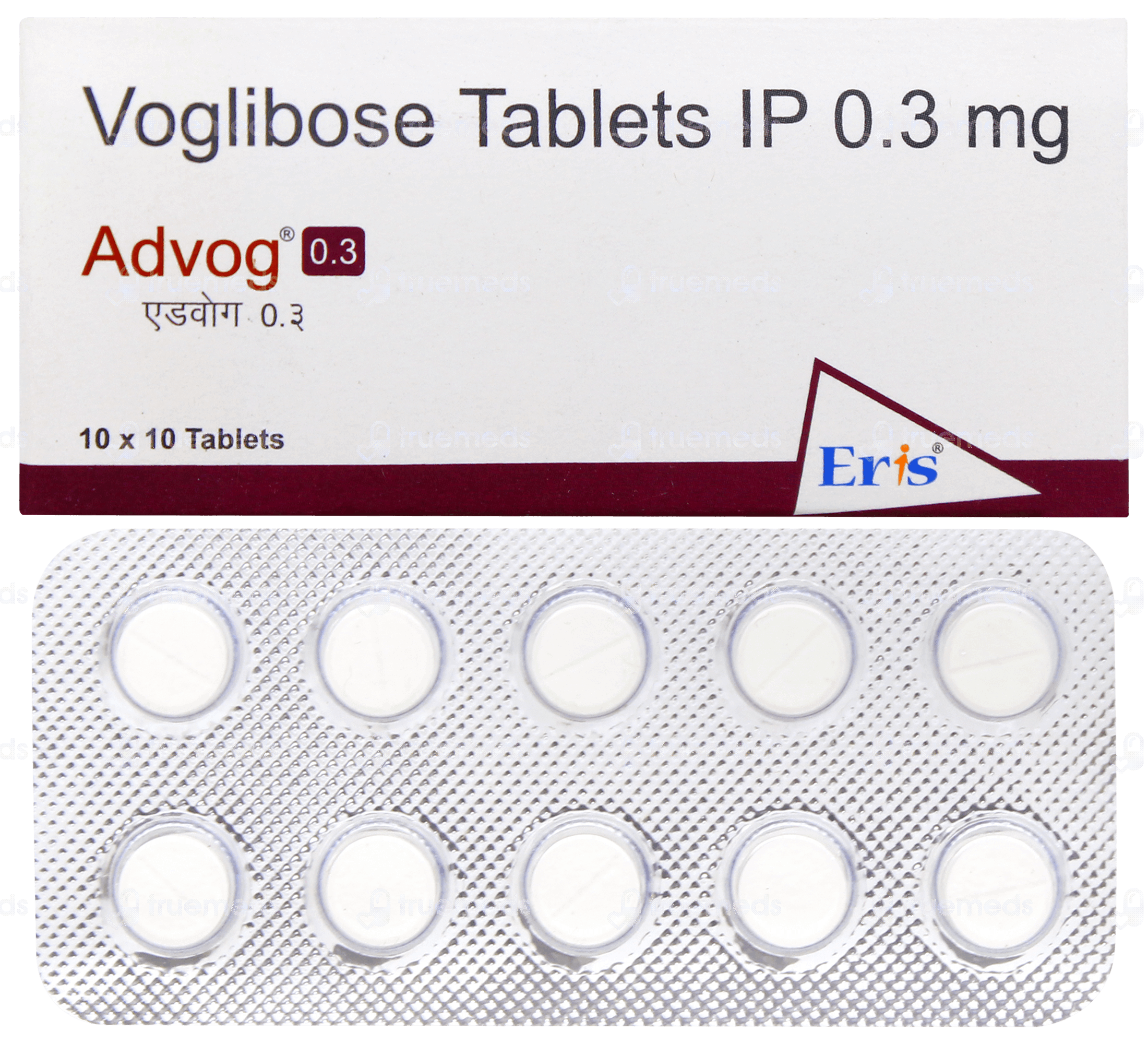 Advog 0.3 Tablet 10: Uses, Side Effects, Price & Substitutes