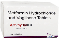 Advog M 0.3 Tablet 10 Advog M 0.3 Tablet 10