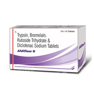 Afdiflam D Tablet 10