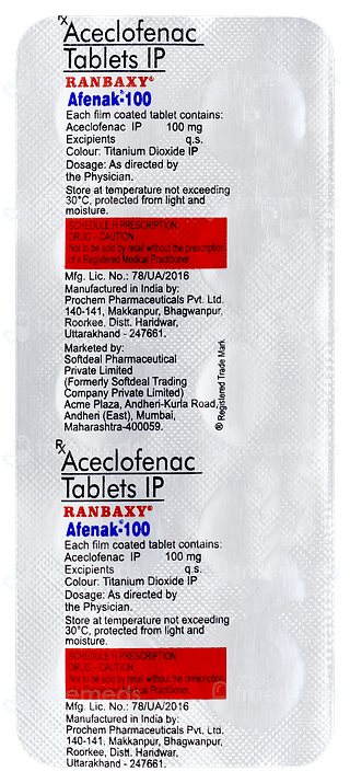 Afenak 100 Tablet 10