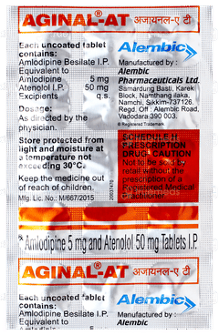 Aginal At Tablet 15