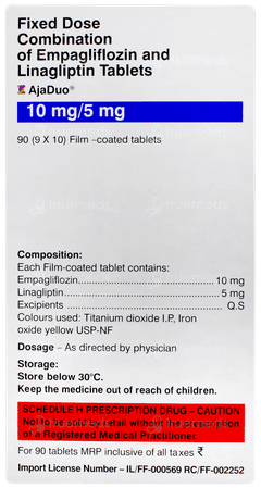 Ajaduo 10mg/5mg Tablet 10