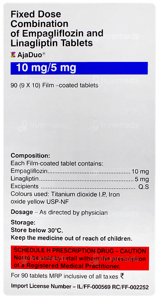 Ajaduo 10mg/5mg Tablet 10